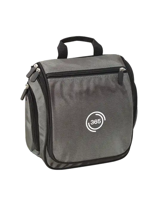 Hanging Deep Smoke Toiletry Kit  w/365 Icon Logo