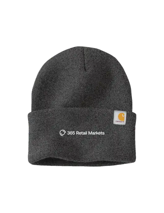 Carhartt Dark Grey Watch Cap 2.0 w/365 Logo