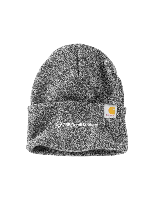 Carhartt Medium Grey Heather Watch Cap 2.0 w/365 Logo