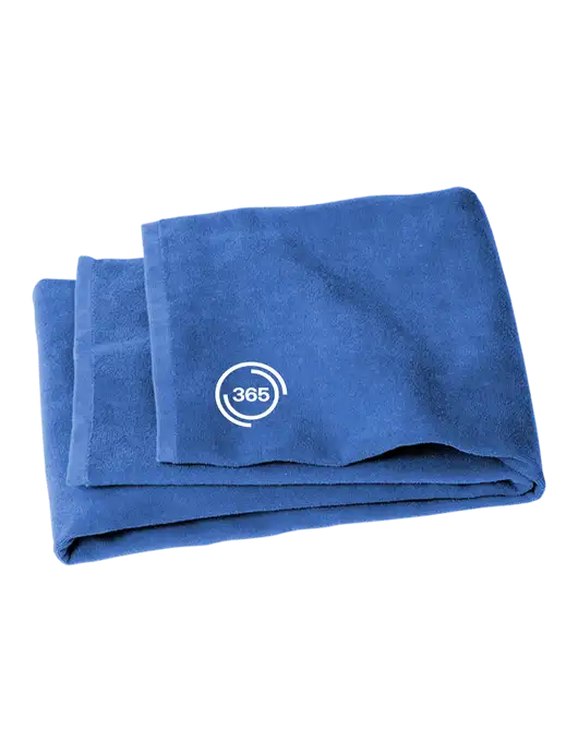 Royal Beach Towel w/365 Icon Logo