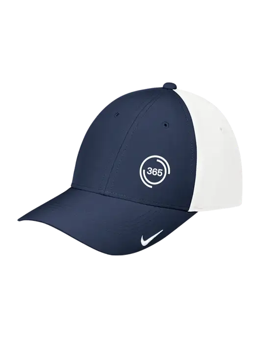 Nike Navy/White Dri-FIT Legacy Cap w/365 Icon Logo