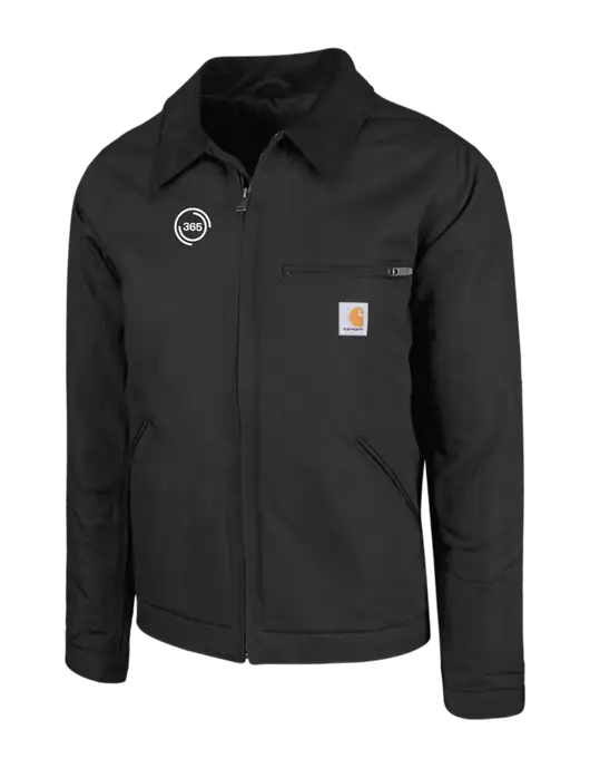 Carhartt Black Duck Detroit Jacket w/365 Icon Logo