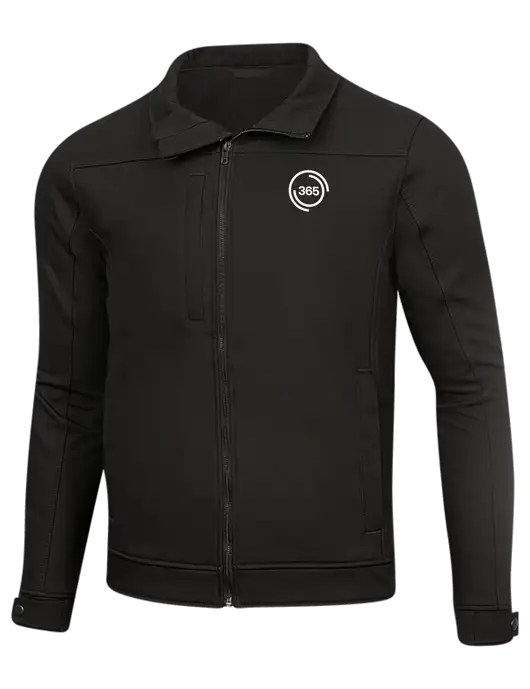 Cornerstone Black Duck Bonded Soft Shell Jacket w/365 Icon Logo