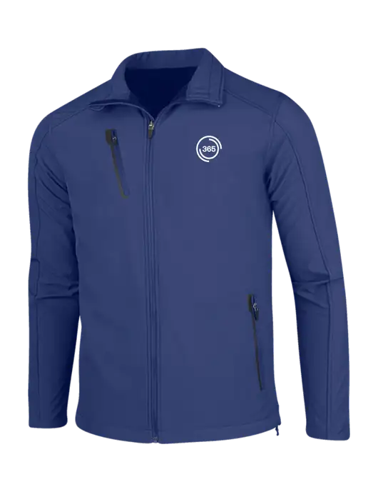 Dark Royal Welded Softshell Jacket w/365 Icon Logo