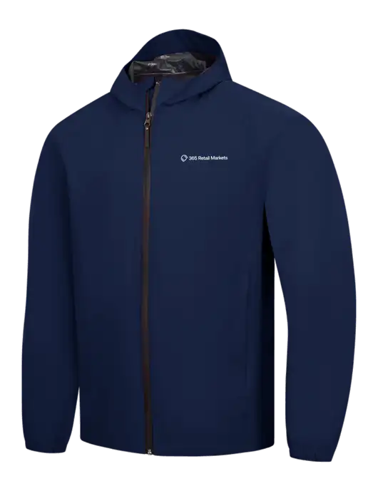 Navy Essential Rain Jacket w/365 Logo