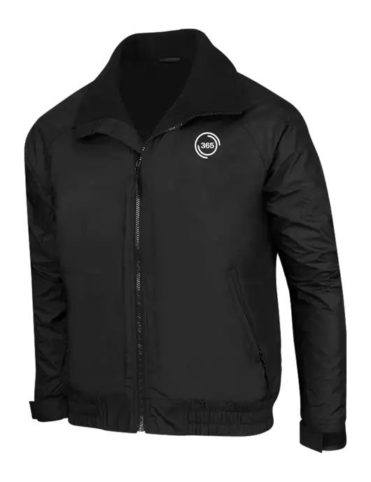 True Black/True Black Classic Competitor Jacket w/365 Icon Logo