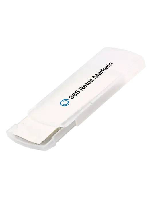 Slide Right Clear Bandage Dispenser w/365 Logo