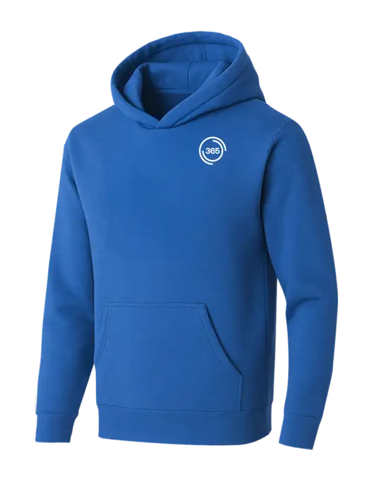 BELLA+CANVAS Royal Sponge Fleece Pullover Hoodie w/365 Icon Logo