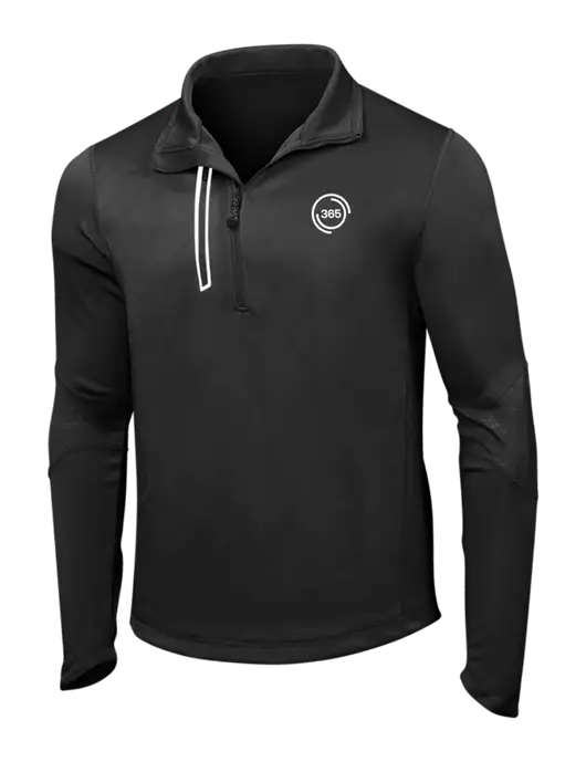 OGIO Blacktop Endurance Fulcrum 1/4 Zip w/365 Icon Logo