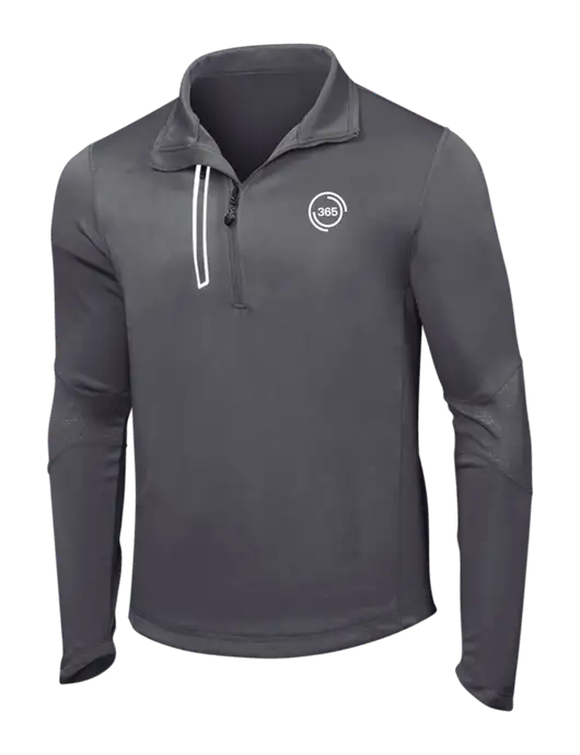 OGIO Gear Grey Endurance Fulcrum 1/4 Zip w/365 Icon Logo