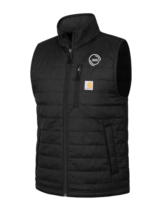 Carhartt Black Gilliam Vest w/365 Icon Logo