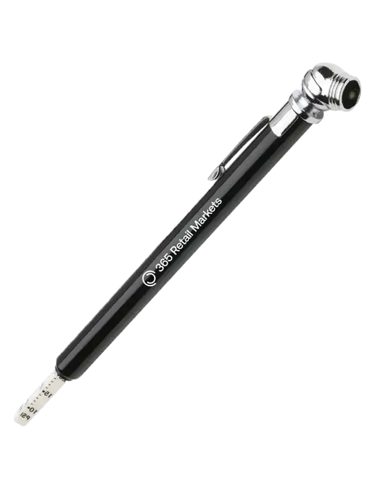 Quick View Black Tire Gauge w/365 Logo