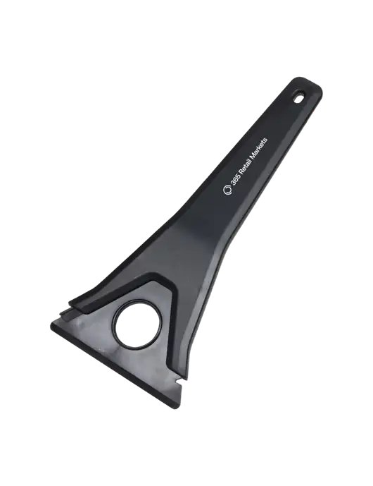 TriBlade Black Windshield Scraper w/365 Logo