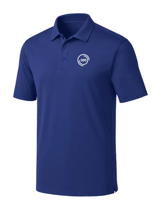 Dark Royal Silk Touch Performance Polo w/365 Icon Logo