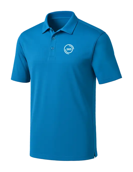 Royal Blue Silk Touch Performance Polo w/365 Icon Logo
