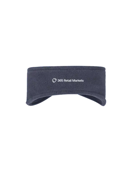 Navy Stretch Fleece Headband w/365 Logo