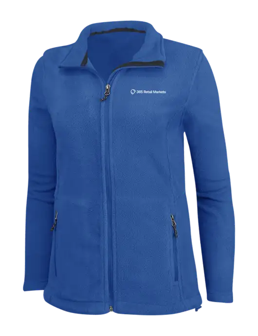 Womens Dark Royal Fleece Jacket w/365 Logo