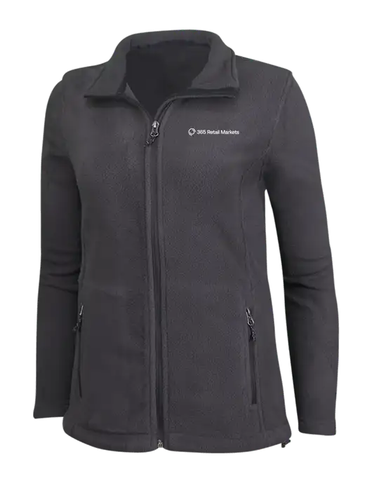 Womens Fleece Dark Grey Jacket w/365 Logo