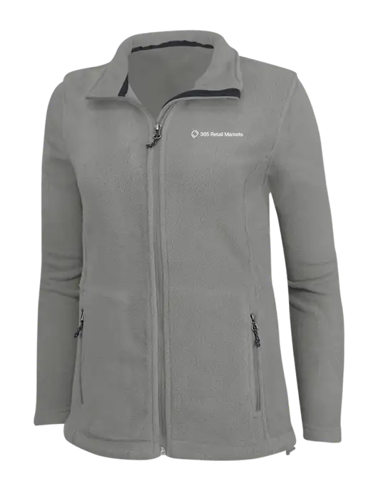 Womens Medium Grey Fleece Jacket w/365 Logo