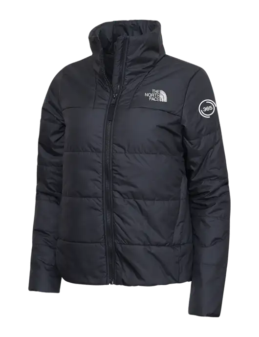 North Face Womens Black Everyday Insulated Jacket w/365 Icon Logo
