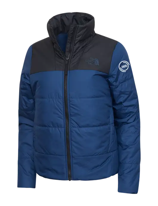North Face Womens Navy Everyday Insulated Jacket w/365 Icon Logo