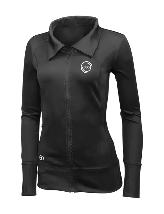 OGIO Blacktop Womens Endurance Fulcrum Full-Zip w/365 Icon Logo