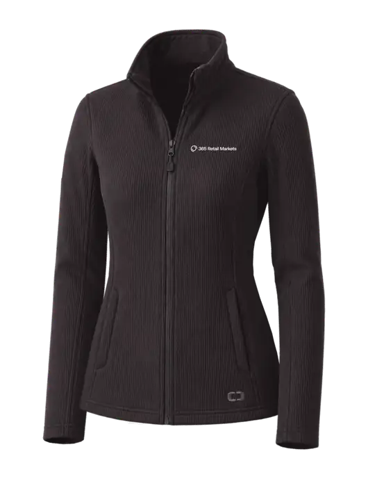 OGIO Blacktop Womens Grit Fleece Jacket w/365 Logo