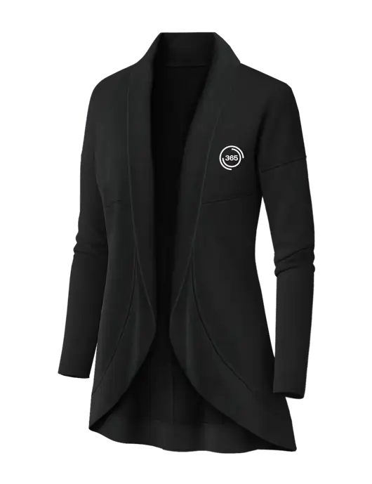 OGIO Blacktop Womens Luuma Cocoon Fleece w/365 Icon Logo