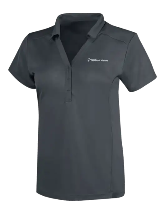 OGIO Dark Grey Womens Framework Polo w/365 Logo
