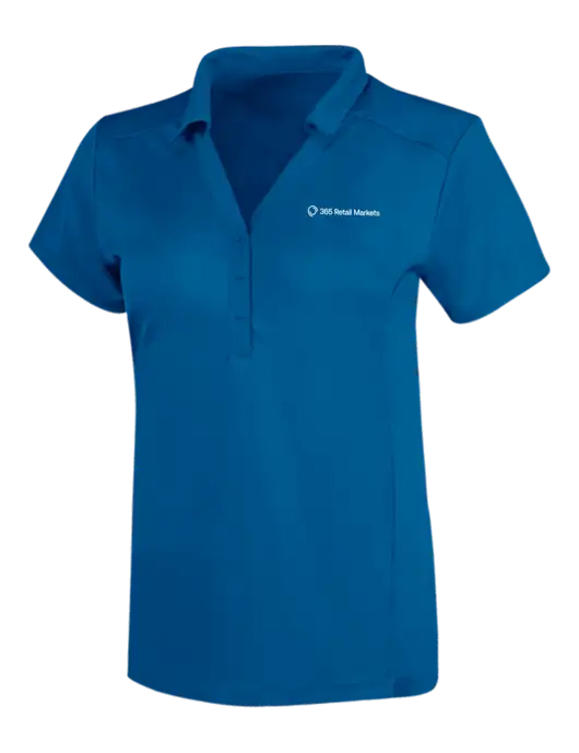 OGIO Royal Blue Womens Framework Polo w/365 Logo