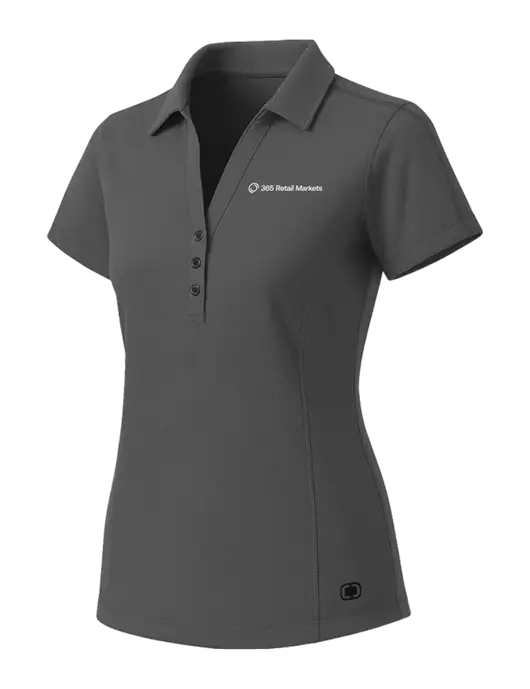 OGIO Womens Medium Grey ONYX Polo w/365 Logo