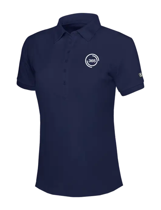 OGIO Womens Navy Jewel Polo w/365 Icon Logo