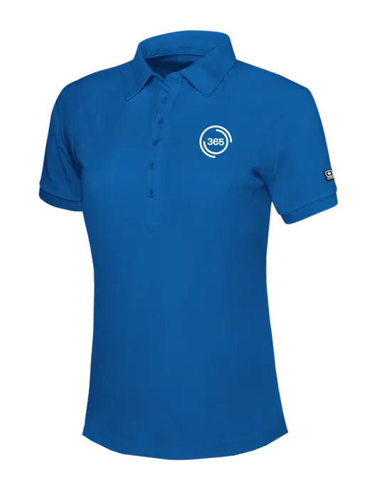 OGIO Womens Royal Blue Jewel Polo w/365 Icon Logo