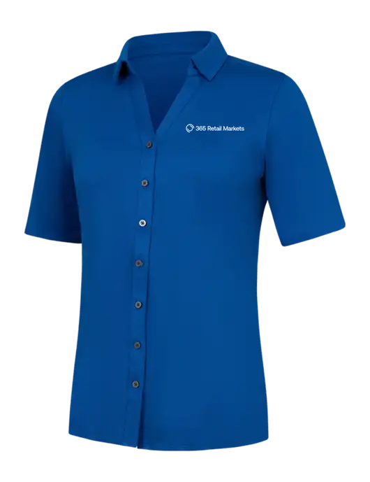 Womens Royal City Stretch Top w/365 Logo