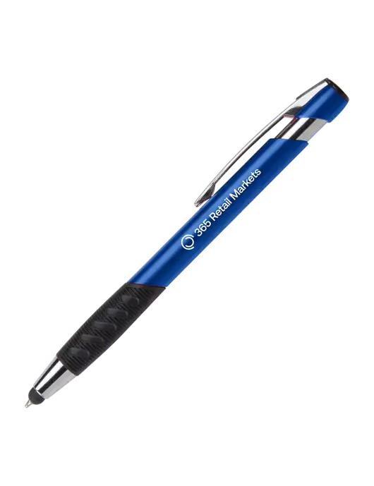 Alize Blue Stylus Black Ink Pen w/365 Logo