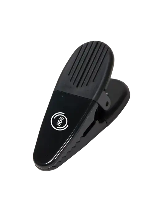 Magnetic Black Power Clip w/365 Icon Logo