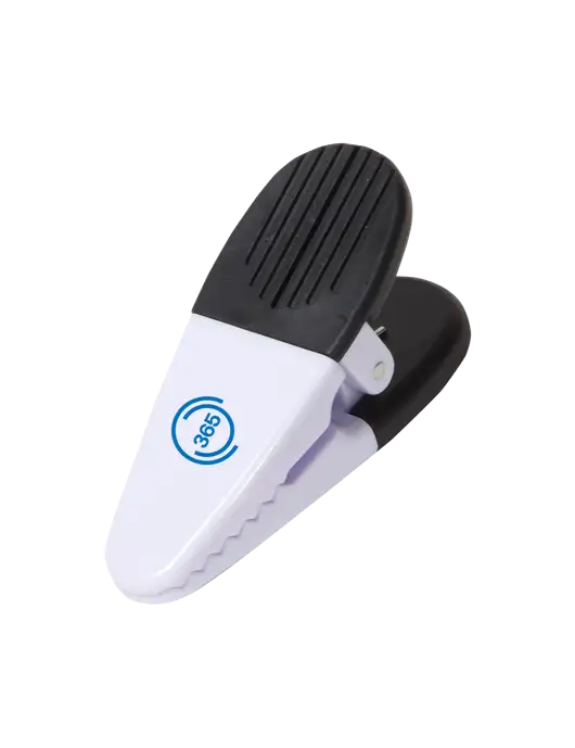 Magnetic White Power Clip w/365 Icon Logo