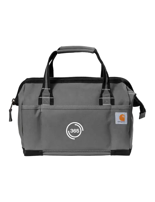 Carhartt Foundry Series 14” Grey Tool Bag w/365 Icon Logo