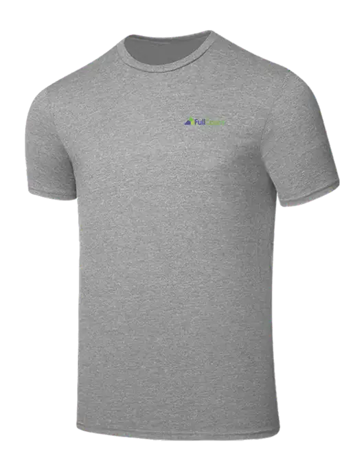 Seriously Soft Light Heather Grey T-Shirt w/FullCount Logo