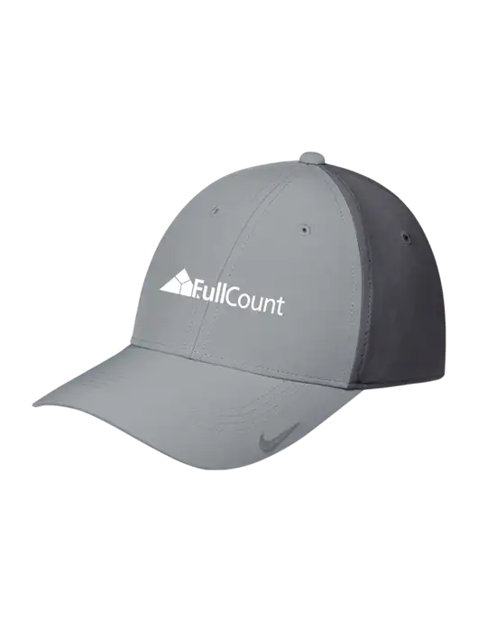 Nike Light Grey/Dark Grey Dri-FIT Legacy Cap w/FullCount Logo
