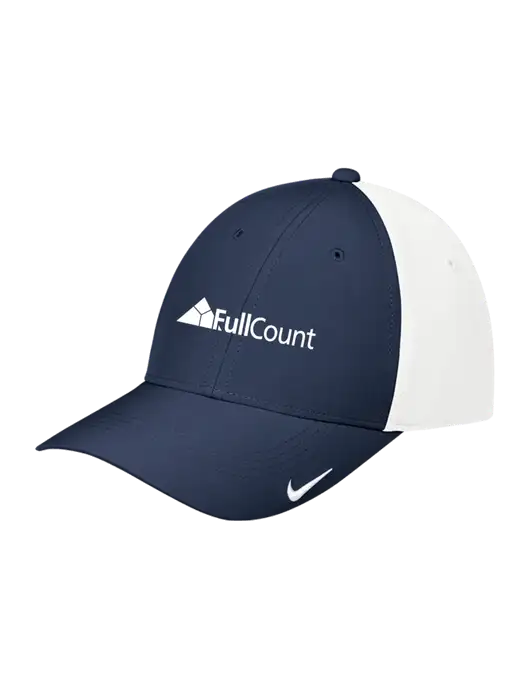 Nike Navy/White Dri-FIT Legacy Cap w/FullCount Logo