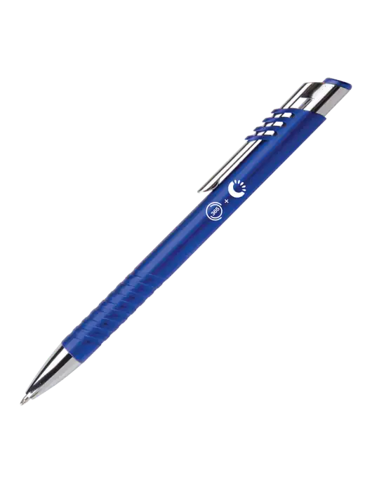 Schirhart Blue Pen - Black Ink w/365 Cantaloupe Logo