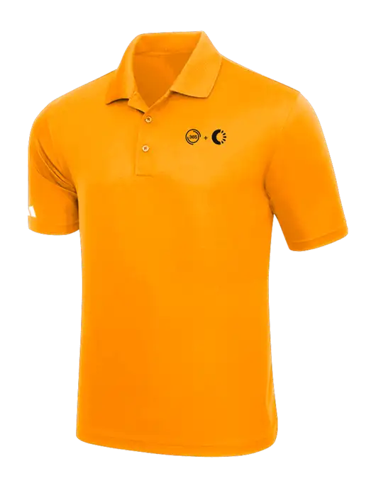 Adidas Bright Orange Basic Sport Polo w/365 Cantaloupe Logo