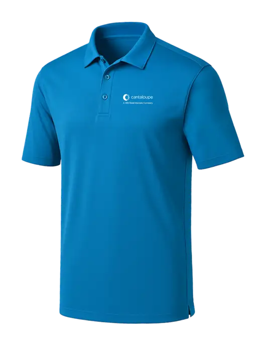 Royal Blue Silk Touch Performance Polo w/365 Cantaloupe Logo