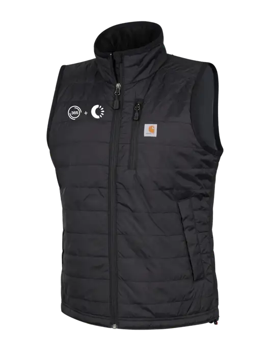 Carhartt Womens Black Gilliam Vest w/365 Cantaloupe Logo