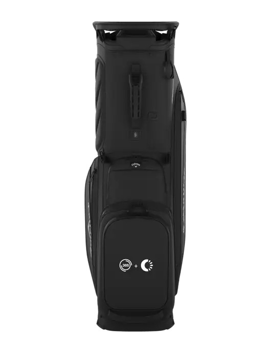 Callaway Fairway 14 Black Golf Bag w/365 Cantaloupe Logo