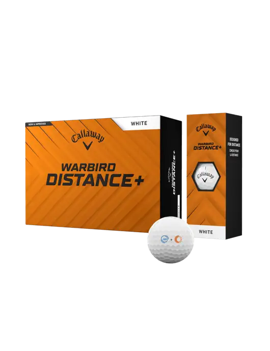 Callaway Warbird Distance Golf Balls 12/pk w/365 Cantaloupe Logo